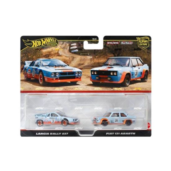 Picture of Mattel Hot Wheels®: Premium Car Culture - Lancia Rally 037 & Fiat 131 Abarth (HRR81)