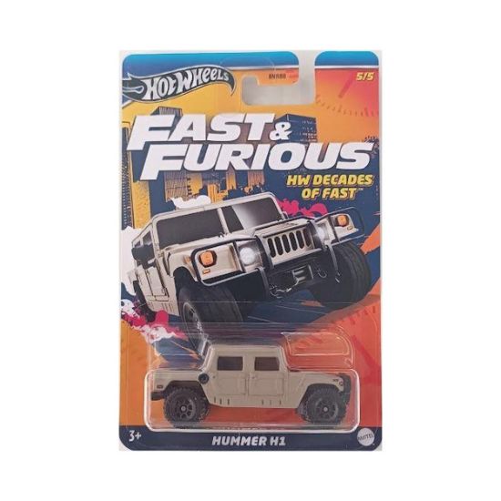 Picture of Mattel Hot Wheels Fast & Furious: HW Decades of Fast - Hummer H1 Vehicle (HRW45)