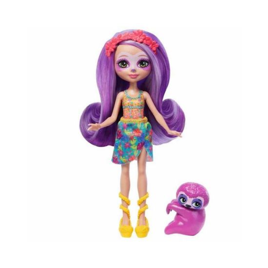 Picture of Mattel Enchantimals: Sunshine Beach - Sabindra Sloth & Hang (HRX82)