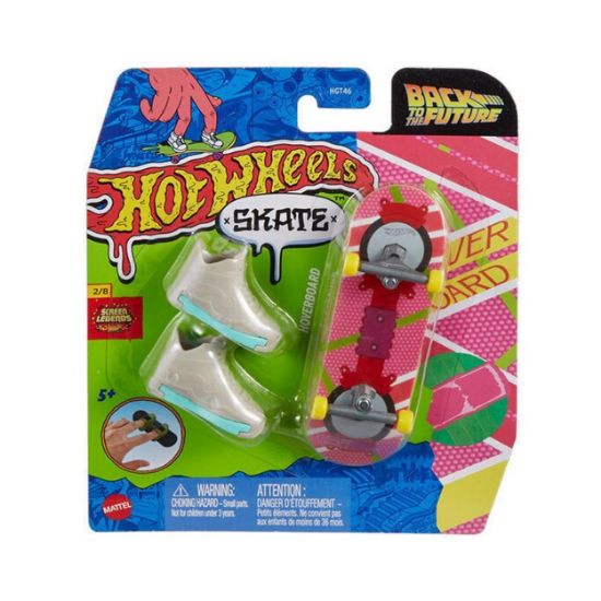 Picture of Mattel Hot Wheels Skate Fingerboard and Shoes: Back to the Future Screen Legends - Hoverboard (HVJ82)