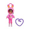 Picture of Mattel Polly Pocket: Friend Clips Doll with Hoodie Bunny (HRD63)