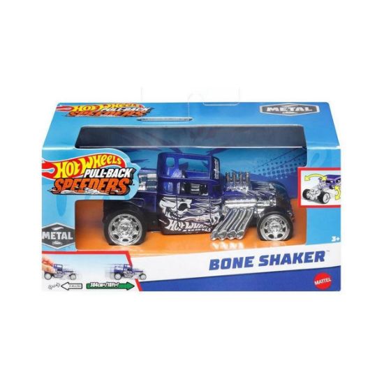 Picture of Mattel Hot Wheels: Pull-Back Speeders - Bone Shaker (1:43) (HPR71)