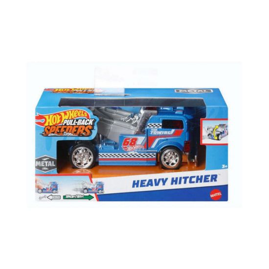 Picture of Mattel Hot Wheels: Pull-Back Speeders - Heavy Hitcher (1:43) (HPR80)