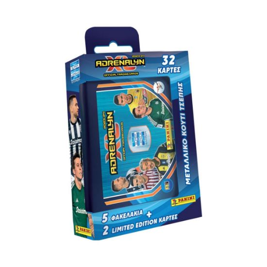 Picture of Panini Adrenalyn XL: Superleague Greece 2023-24 -Trading Cards Metal Pocket Tin