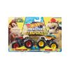 Picture of Mattel Hot Wheels Monster Trucks: Demolition Doubles - Super Mario: Donkey Kong VS Bowser (HWN69)