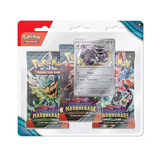Picture of Pokemon TCG: Scarlet & Violet Twilight Masquerade 3-Booster Blister Pack (Random) (POK857836)