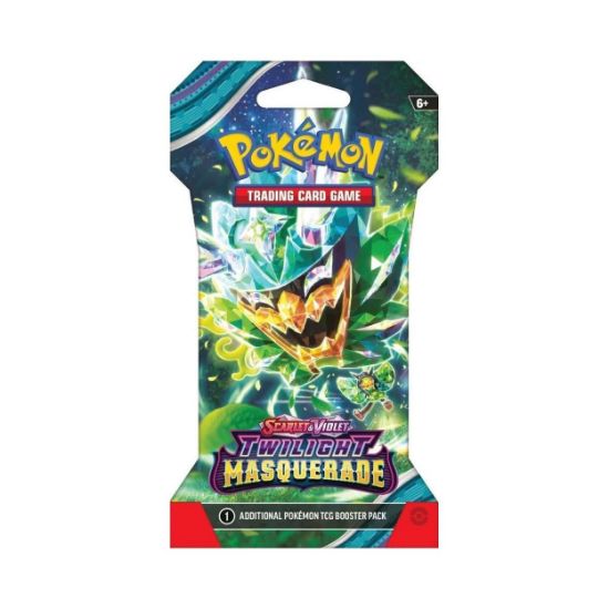Picture of Pokemon TCG: Scarlet & Violet Twilight Masquerade Sleeved Additional Booster Pack (Random) (POK857775)