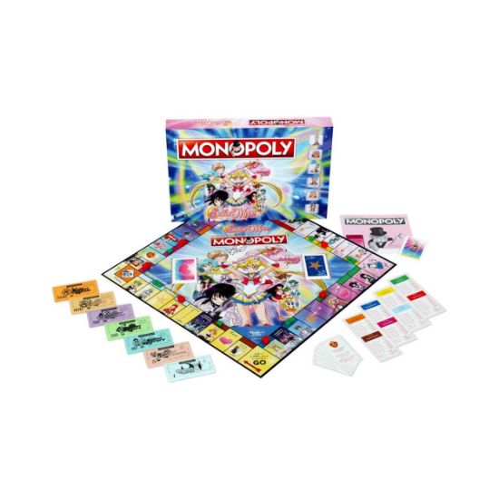 Picture of Winning Moves: Monopoly - Sailor Moon (English Language) (036177)