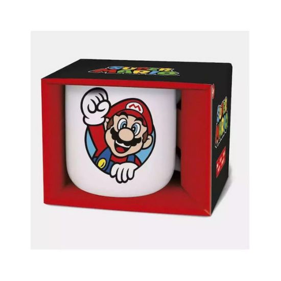 Picture of Stor Super Mario Ceramic Breakfast Mug in Gift Box (400ml)