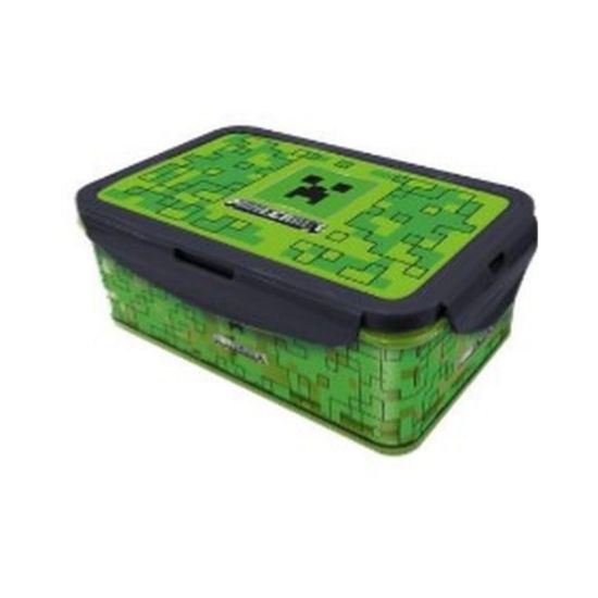 Picture of Stor Minecraft Squared Pattern Rectangular Food Container (1070ml)