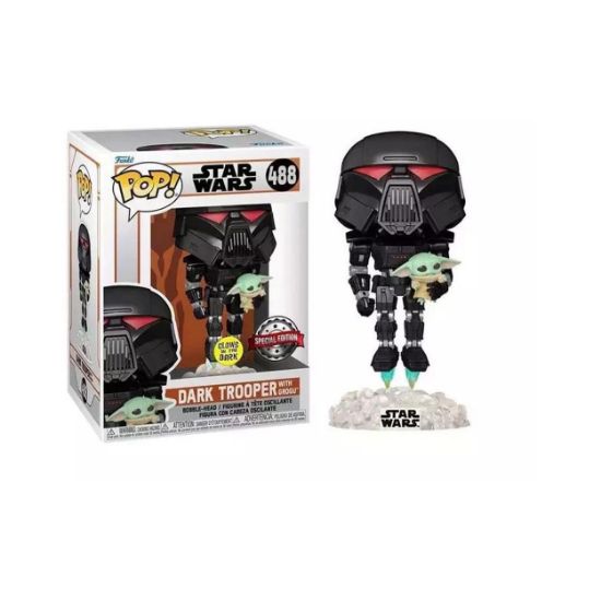 Picture of Funko Pop! Disney Star Wars: The Mandalorian - Grogu #664 Bobble-Head Vinyl Figure