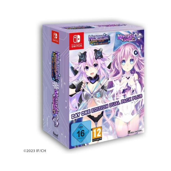 Picture of NSW Neptunia Game Maker R:Evolution / Neptunia: Sisters VS Sisters - Day One Edition Dual Pack Plus