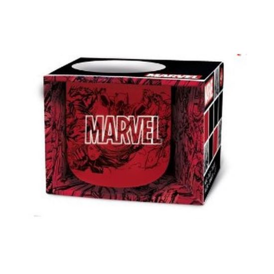 Picture of Stor Marvel Pattern Ceramic Breakfast Mug in Gift Box (400ml)
