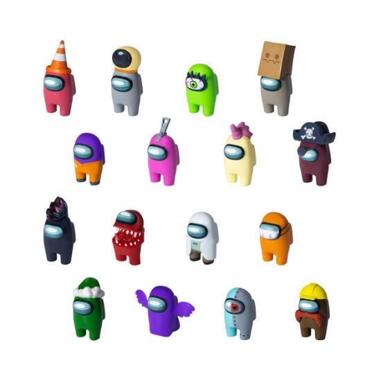 Picture of P.M.I. Among Us Crewmate Figures 1 Pack - Ejected Edition (4cm) (S3) (Random) (AU2312)