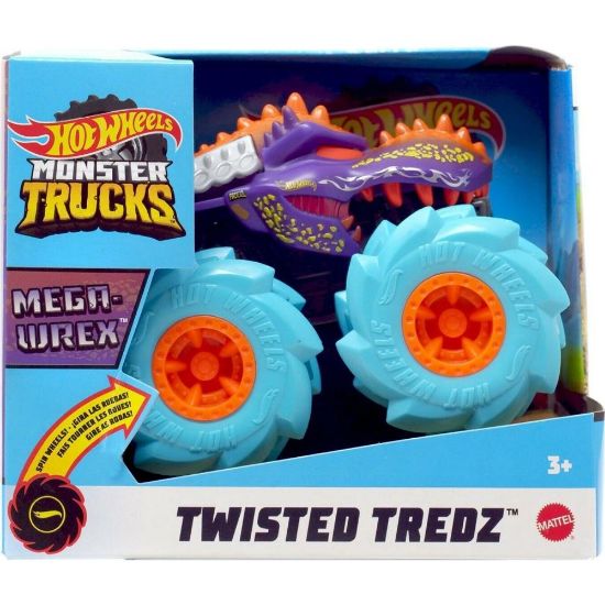 Picture of Mattel Hot Wheels Monster Trucks: Twisted Tredz 1:43 - Mega-Wrex (GVK39)