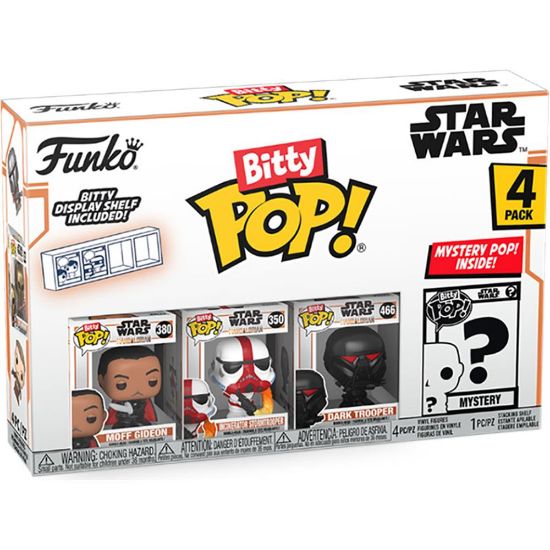 Picture of Funko Bitty Pop! 4-Pack Star Wars: The Mandalorian - Moff Gideon Vinyl Figures