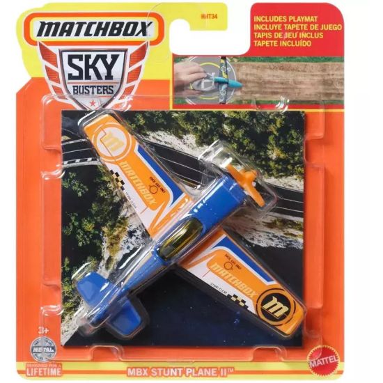 Picture of Mattel Matchbox Sky Busters - MBX Stunt Plane II (HVM38)