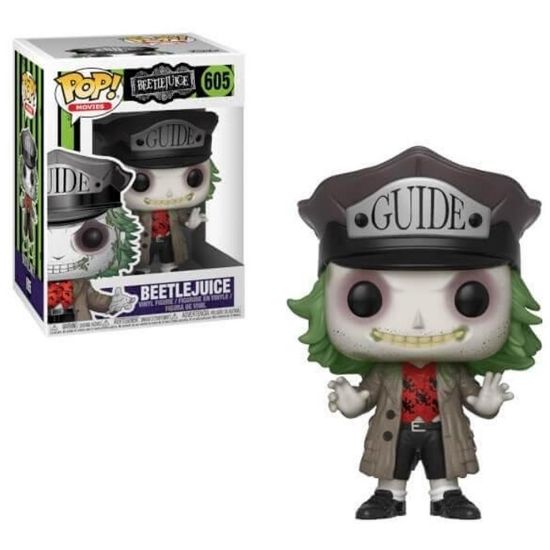Picture of Funko Pop! Moves: Beetlejuice - Beetlejuice Guide with Hat #605 Vinyl Figure