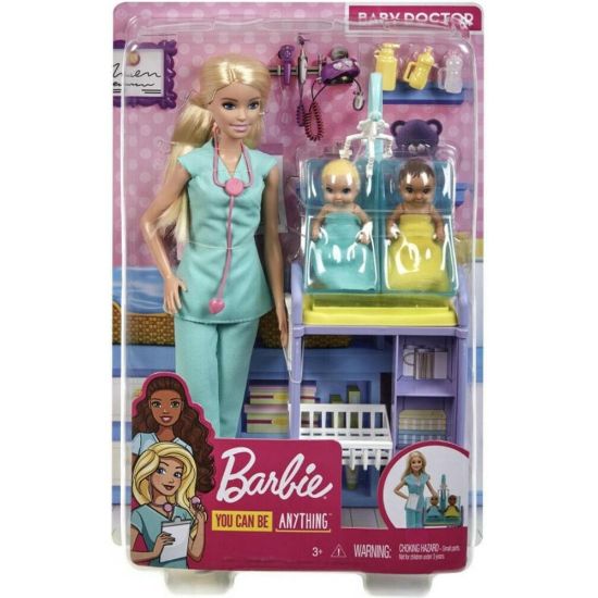 Picture of Mattel Barbie: You Can be Anything - Baby Doctor Doll (GKH23)